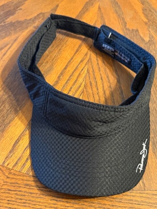Panama Jack Black Men's Visor - Picture 2 of 2